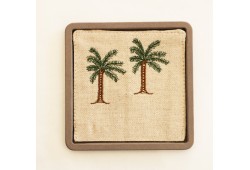 PACK DE 6 SOUS-VERRES PALMIER AVEC SUPPORT PACK DE 6 SOUS-VERRES PALMIER AVEC SUPPORT