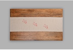 CHEMIN DE TABLE HWITET pour NAPPES & CHEMINS DE TABLES CHEMIN DE TABLE HWITET pour NAPPES & CHEMINS DE TABLES
