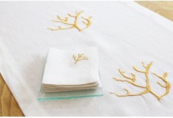 SERVIETTE DE TABLE MORGENE pour SERVIETTES & SOUS VERRE SERVIETTE DE TABLE MORGENE pour SERVIETTES & SOUS VERRE