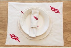 Set de table nœud marin Set de table nœud marin