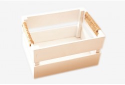 Lot de 3 cagettes en bois Lot de 3 cagettes en bois