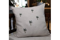 TAIE DE COUSSIN PALMIER TAIE DE COUSSIN PALMIER
